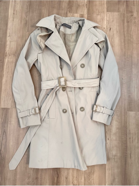 Suzy Shier Jackets & Blazers - Suzy Shier Mid-Length Double-Breasted Trench Coat